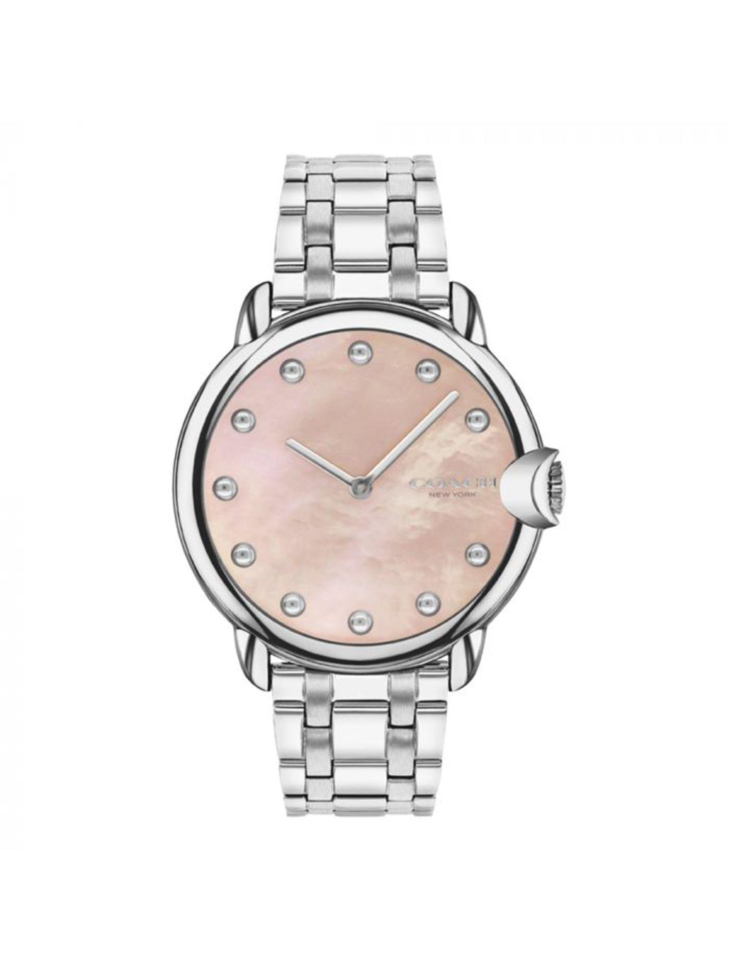 round dial analog watch for women - co14503986w