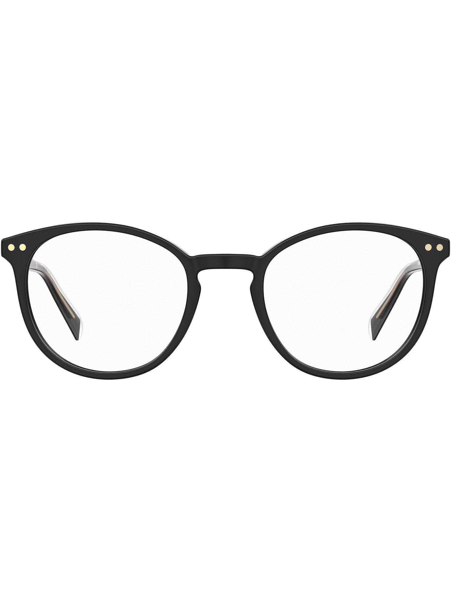 round frame for women eco pmma material in black colour (lv 5016 807 5021)