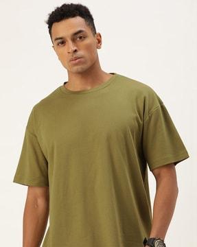 round-neck loose fit t-shirt