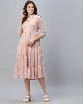 round-neck dress