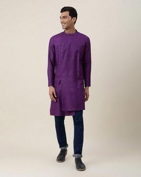 round-neck long kurta