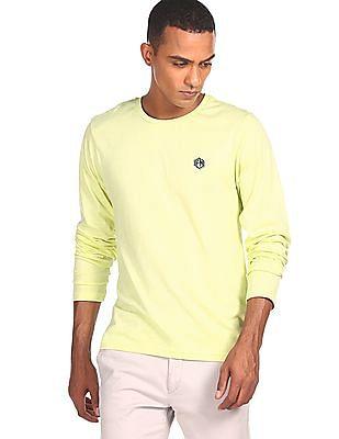 round neck long sleeve t-shirt