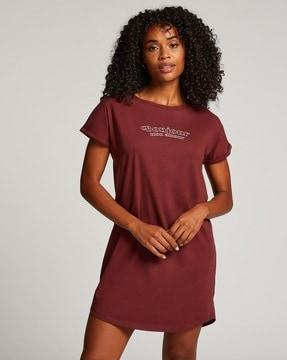 round neck nightshirt