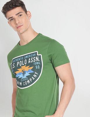 round neck printed t-shirt