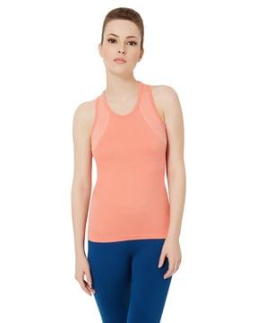 round-neck tank top