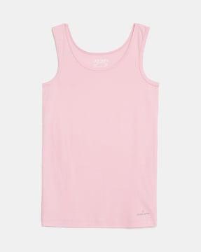 round-neck tank top