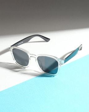 round shaped polycarbonate frame sunglasses