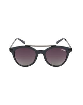 round sunglasses with top bar