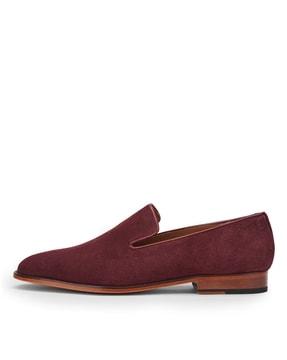 round-toe loafers