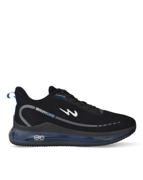 round-toe lace-up running sports shoes