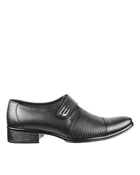 round-toe mocassins formal shoes