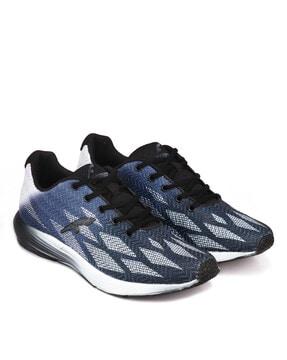 round-toe running sports shoes