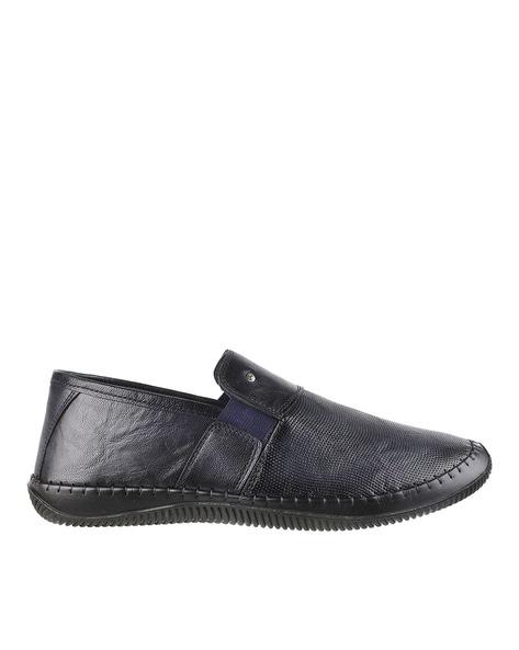 round-toe slip-on loafers formal shoe