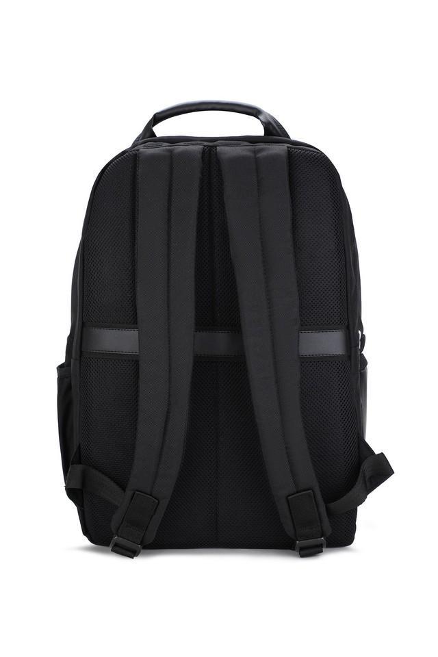 rove pu zipper closure unisex backpack