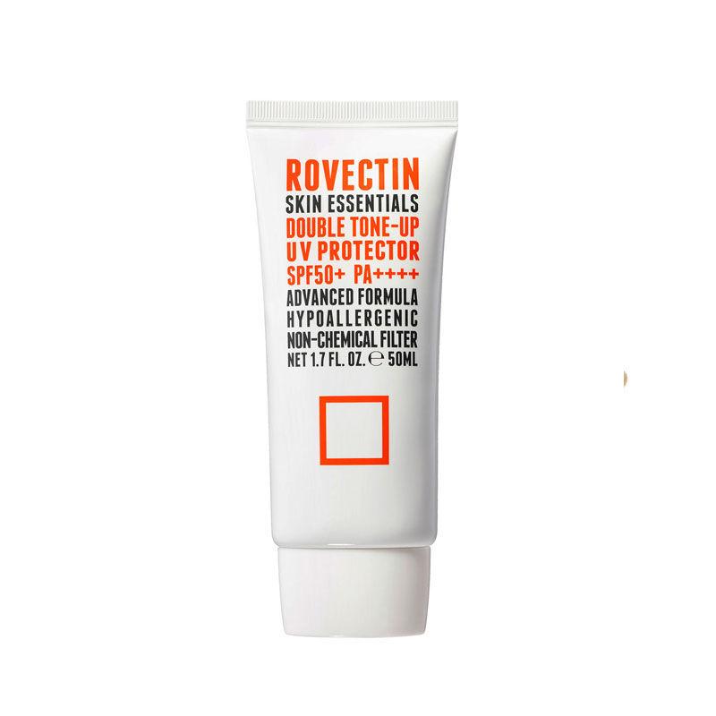 rovectin skin essentials double tone-up uv protector spf50+ pa++++
