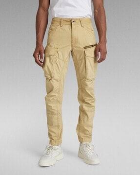 rovic zip 3d regular tapered fit cargo pants