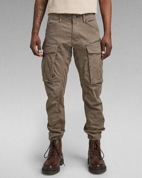 rovic zip cargo pants with insert pockets