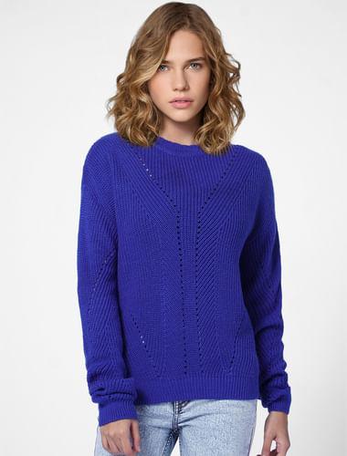 royal blue pullover