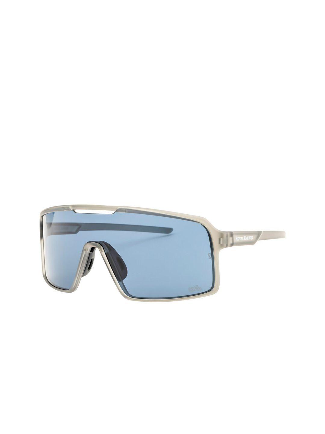 royal enfield men shield sunglasses with uv protected lens