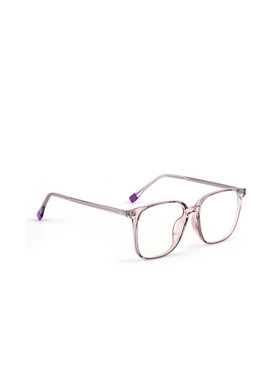 royal son unisex purple full rim spectacles frame square frames sf0026-c5