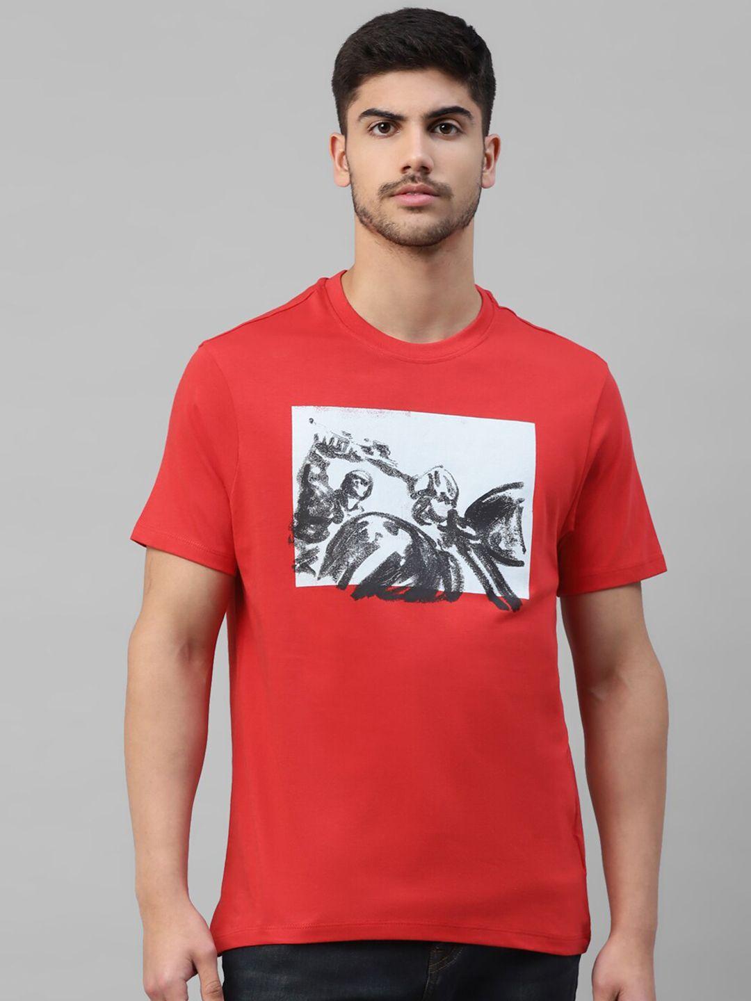 royal enfield biker printed pure cotton t-shirt