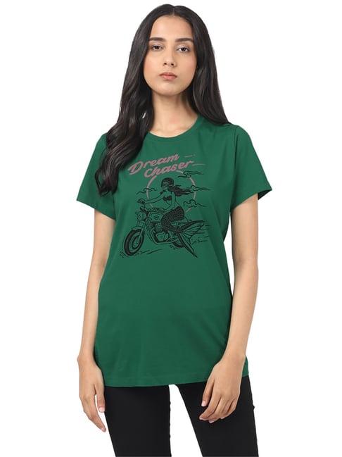 royal enfield green dream chaser t-shirt