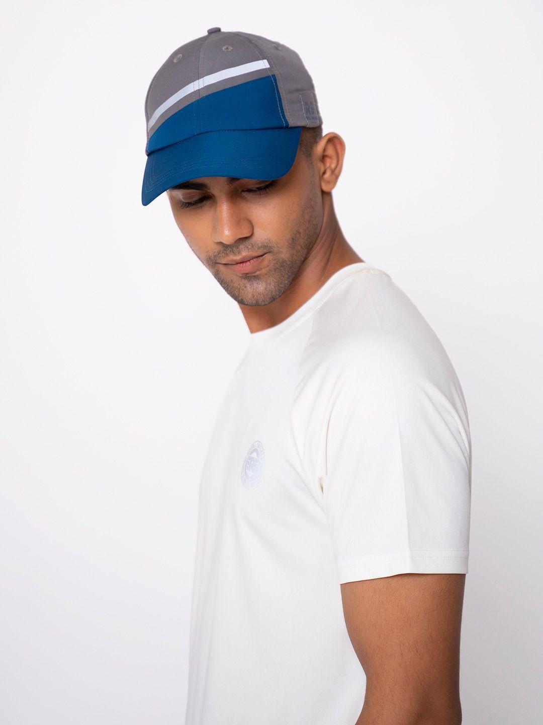 royal enfield men colourblocked baseball cap