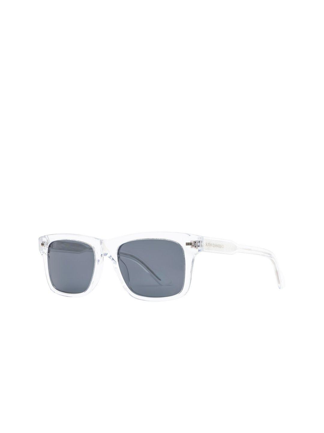 royal enfield men wayfarer sunglasses with polarised and uv protected lens re-20011-c06