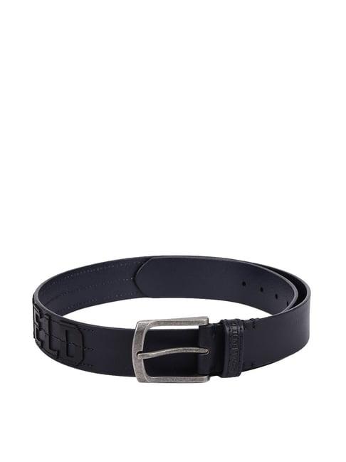 royal enfield navy  leather waist belt for men