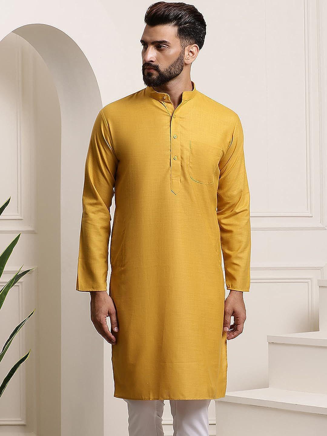 royal kurta band collar straight kurta