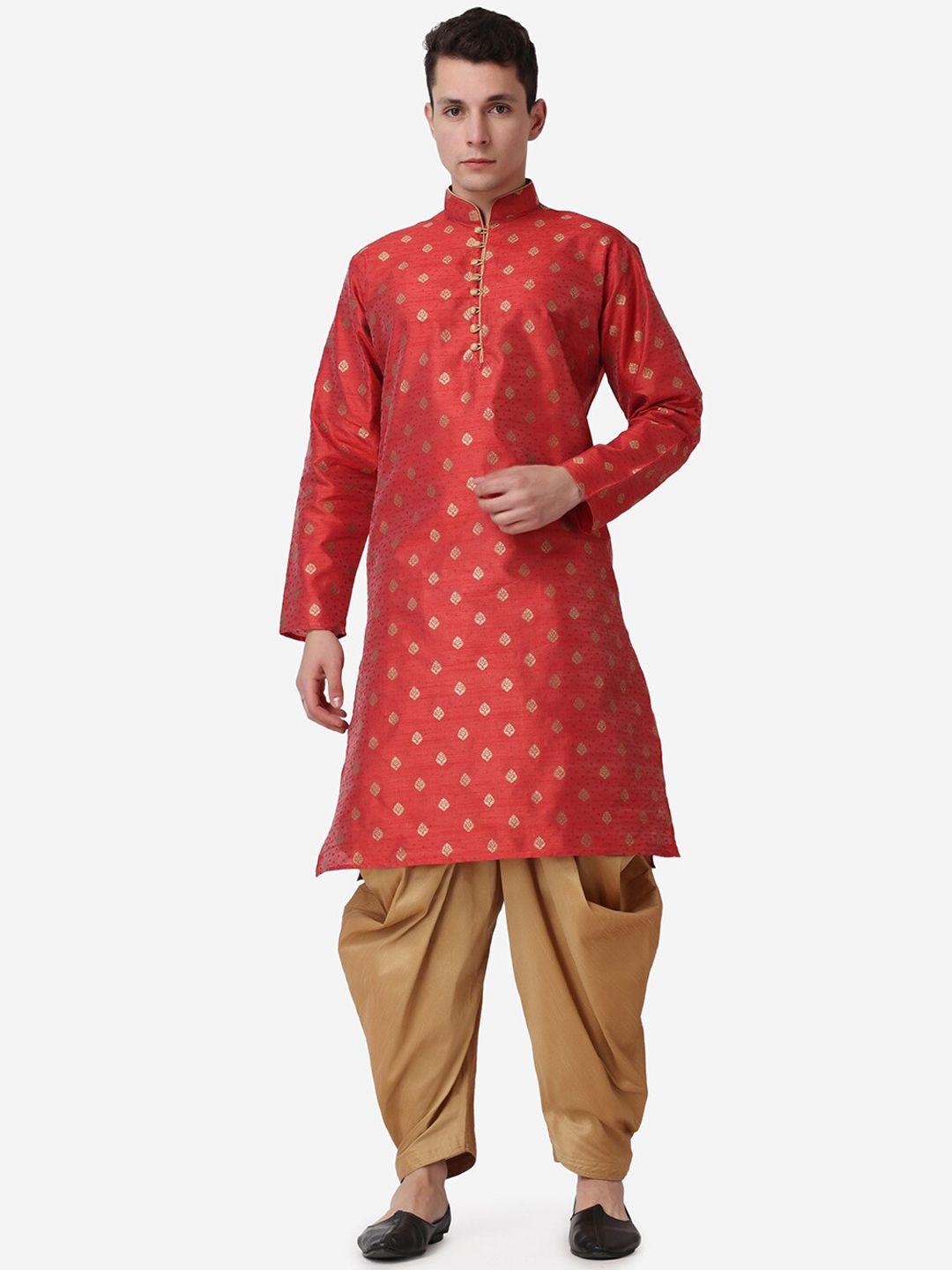 royal kurta ethnic motifs woven design straight kurta with salwar