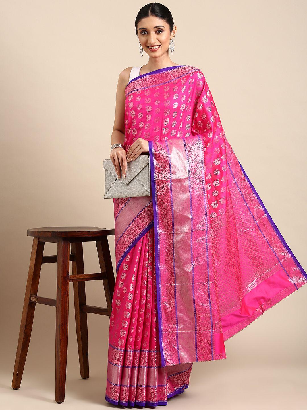 royal rajgharana saree ethnic motifs silk blend banarasi sarees