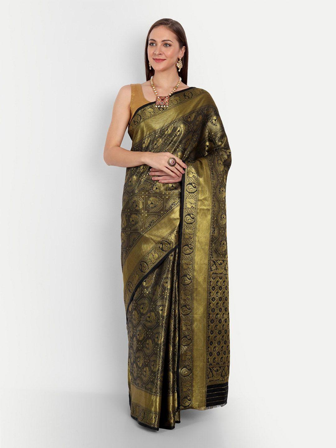 royal rajgharana saree ethnic motifs zari pure silk banarasi sarees