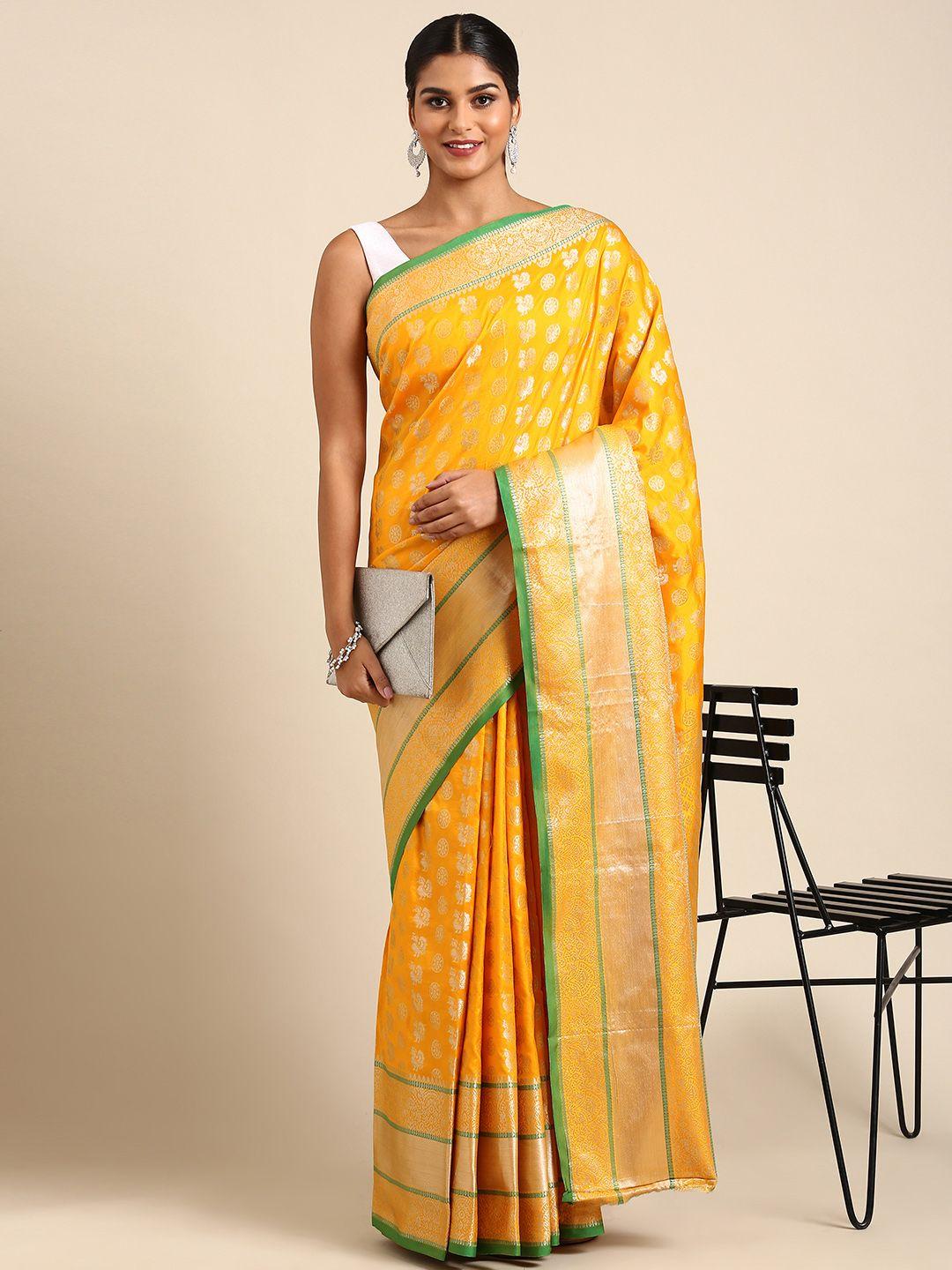 royal rajgharana saree woven design floral zari banarasi saree