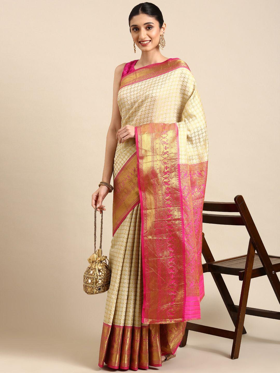 royal rajgharana saree woven design pure silk banarasi sarees