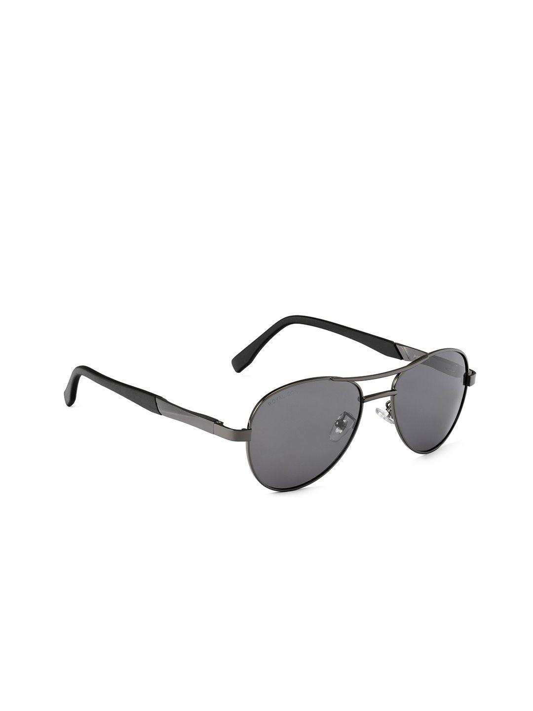royal son aviator sunglasses with polarised and uv protected lens chi00129-c2
