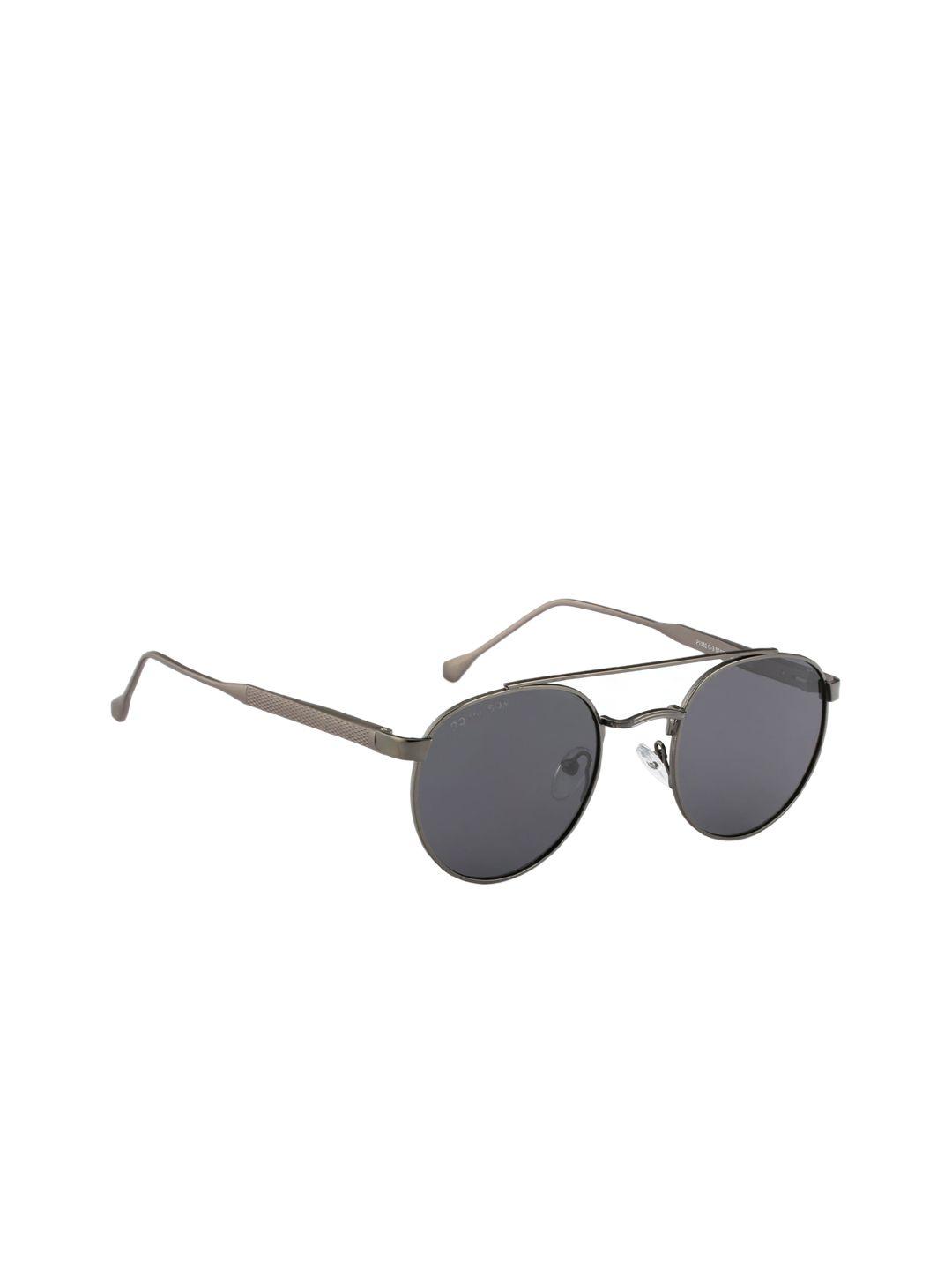 royal son men black lens & black aviator sunglasses chi00104-c2-black