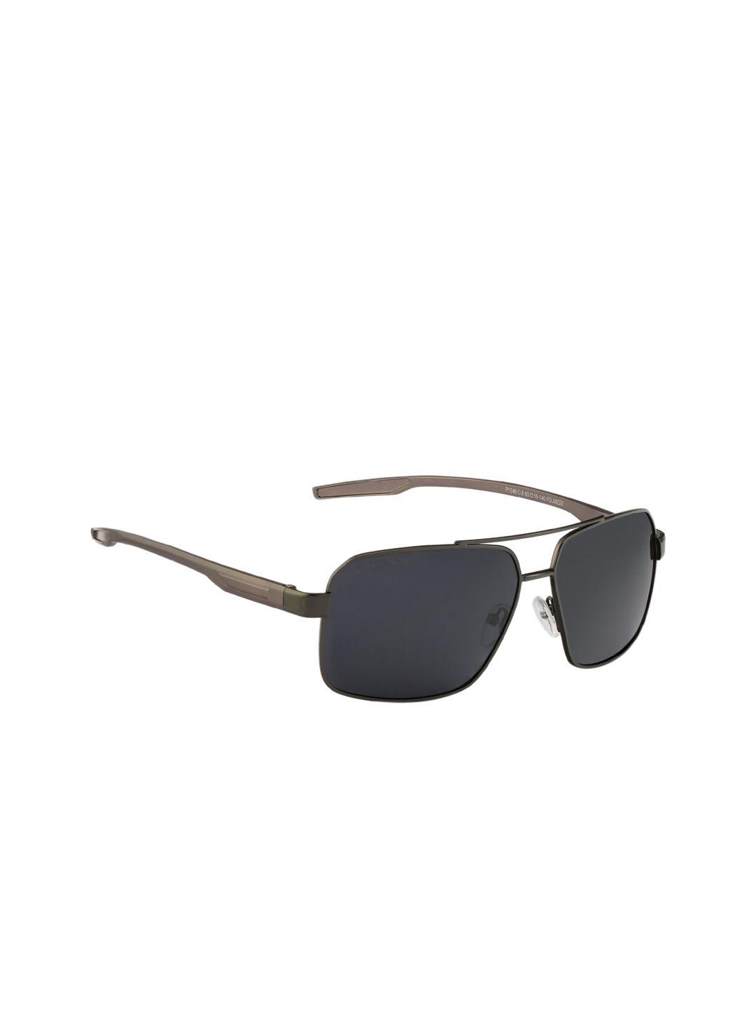 royal son men polarised & uv protected square sunglasses chi00106