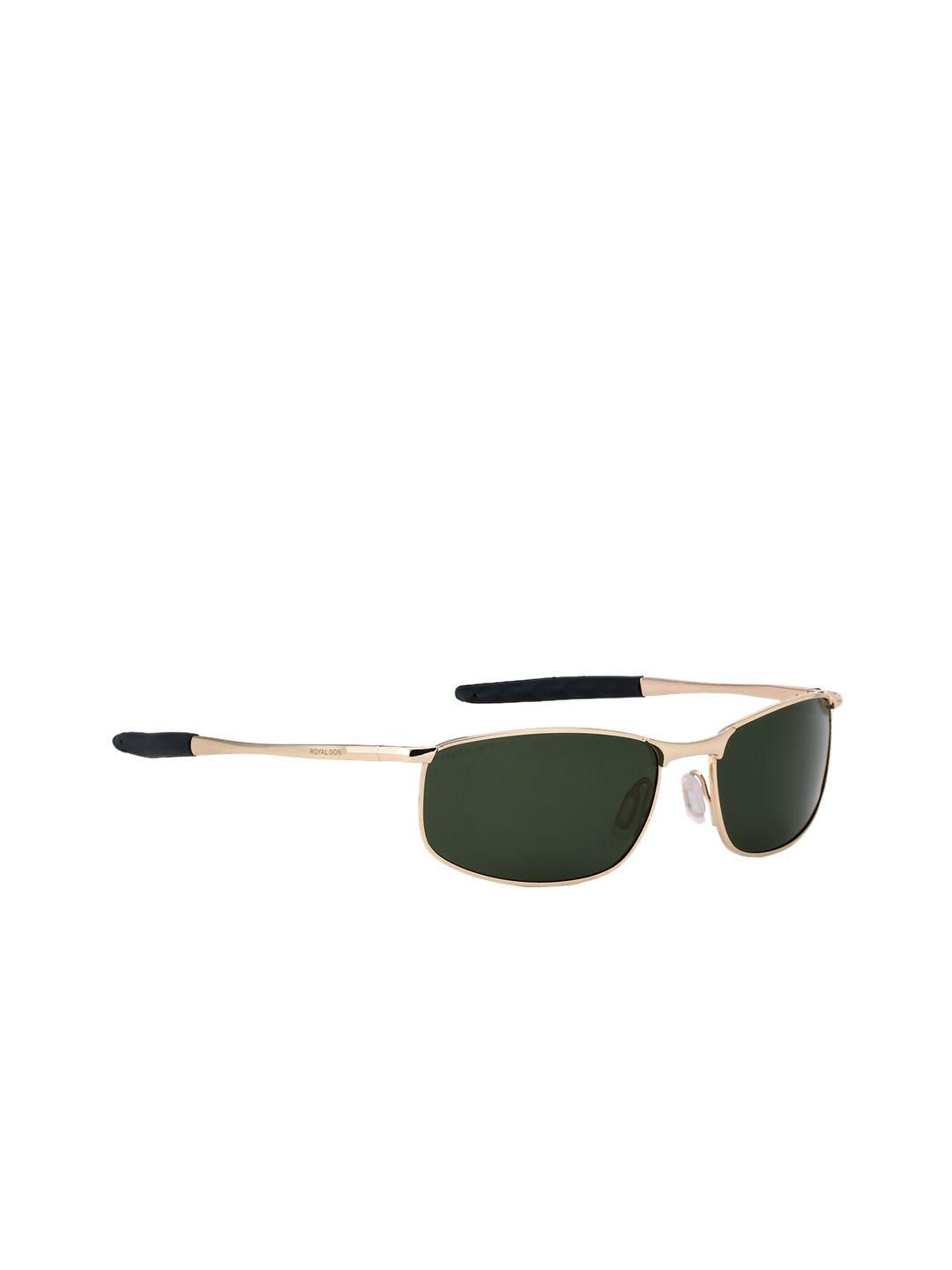 royal son men polarised and uv protected rectangle sunglasses chi0083-c3