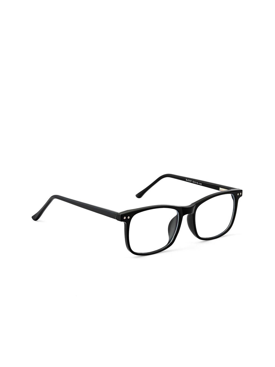 royal son unisex black full rim square frames