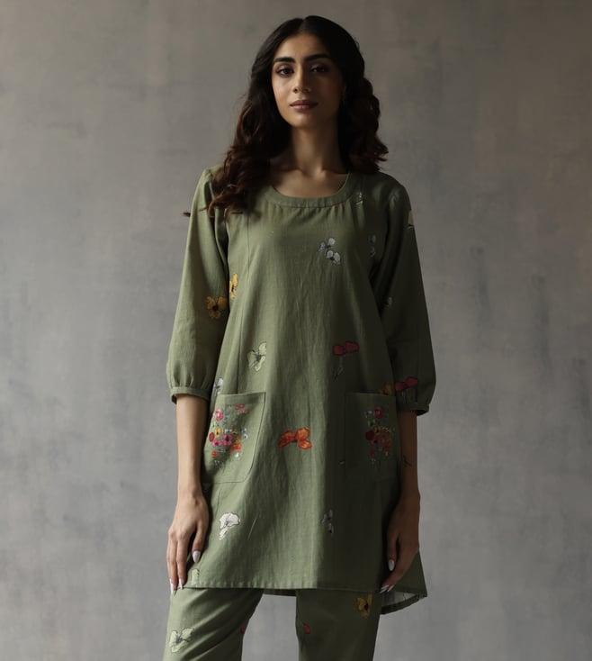 roza pret olive ukiyo snowdrop tunic