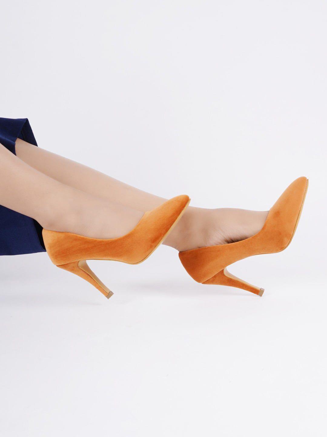 rubeezz rust party pumps