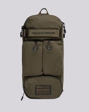 rucksack with buckle closure