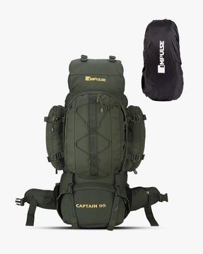 rucksack with rain cover