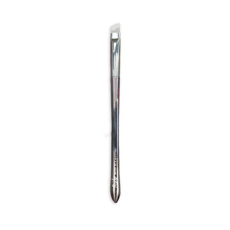 rude cosmetics silver bullet angled liner brush - browning