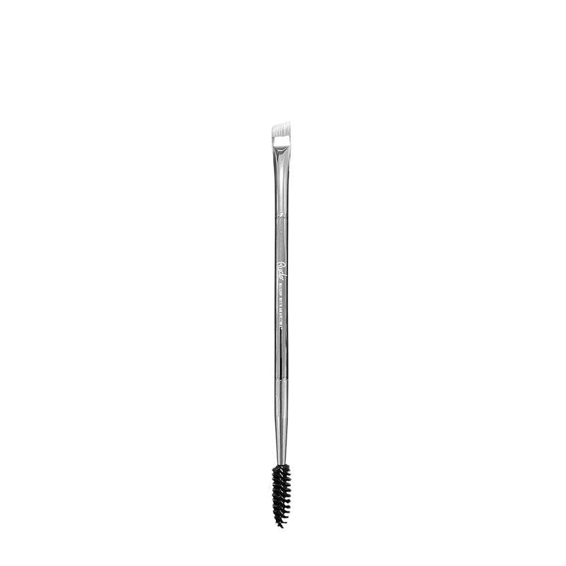 rude cosmetics silver bullet duo eyebrow brush