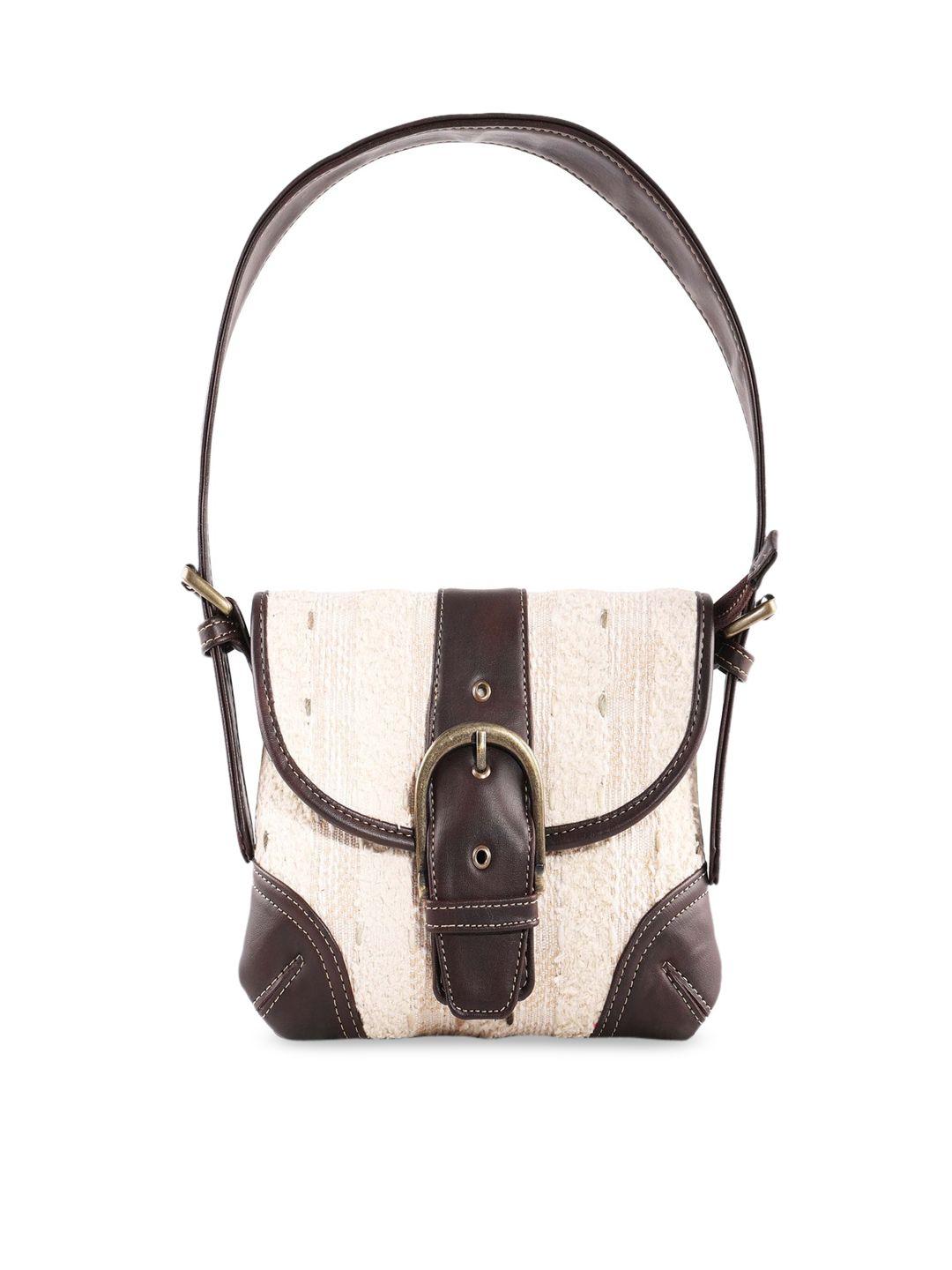 rudhira leather structured handheld bag