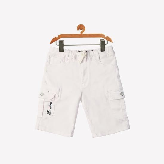 ruff kids boys solid cargo shorts