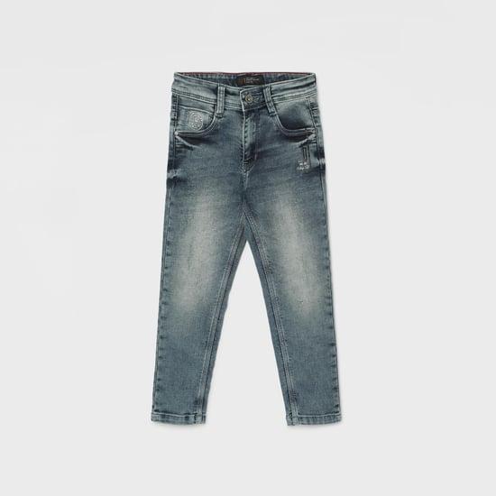 ruff kids boys stonewashed regular fit jeans