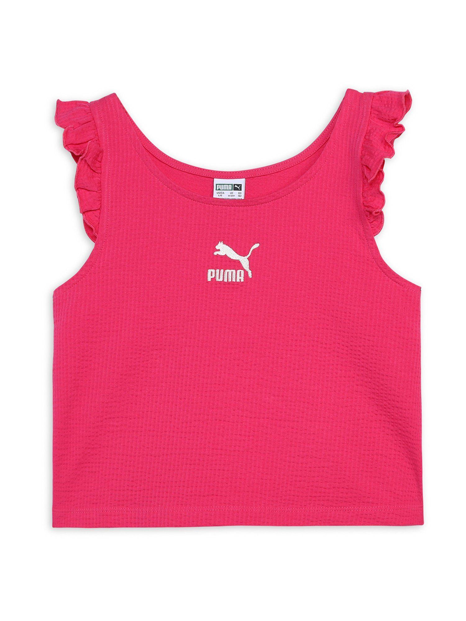 ruffles girls pink t-shirt